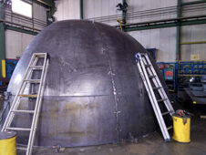 分割半球（プレス成型）